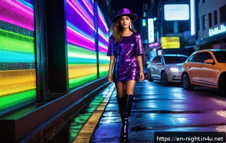 Mastering Nightscape Fashion Shoots: Tips to Capture Stunning Urban Glow and Style 4 야경을 활용한 패션 화보 관련 이미지 2